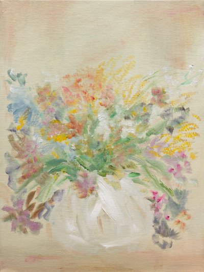 Ramo de flores coloridas de Emily Tingey