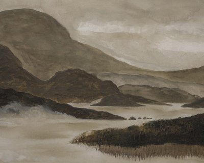 Lago da Montanha Ennevoada de Emily Tingey