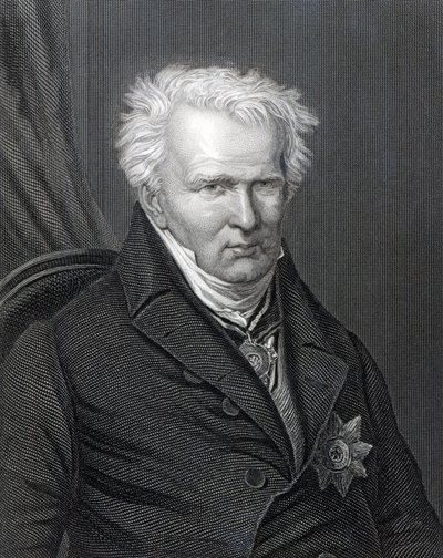 Alexander von Humboldt, gravado por C. Cook de Emma Gaggiotti Richards