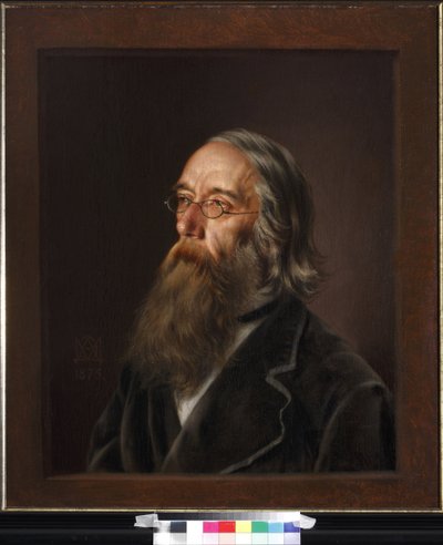 Retrato de Vasily Alexeyevich Yelagin (Elaguine) (1818-1879) par Dmitriev-Mamonov, Emmanuil Alexandrovich (1824-1880). Óleo sobre tela de Emmanuil Alexandrovich Dmitriev Mamonov