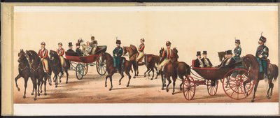 Procissão em Haarlem, 1872 (placa 8) Procissão realizada em Haarlem, 1º de abril de 1872. (título da série no objeto) de Emrik and Binger