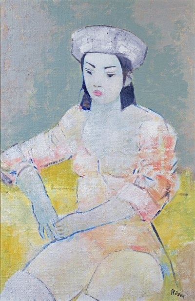 Bailarino, 2004 (óleo sobre tela) de Endre Roder