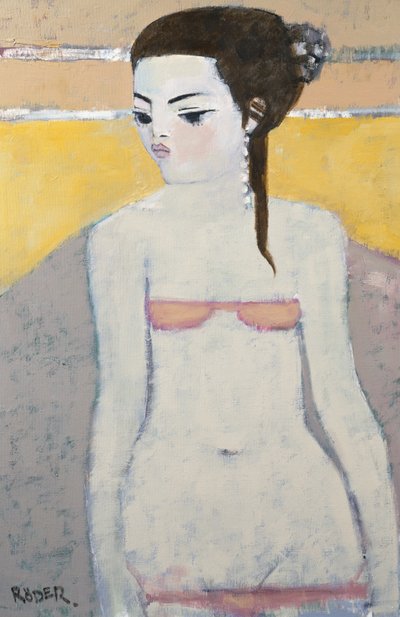 Michela Again, 2007 (óleo sobre tela) de Endre Roder