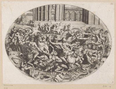 Amazonenslag
Bellum Amazonum (título sobre o objecto) de Enea Vico