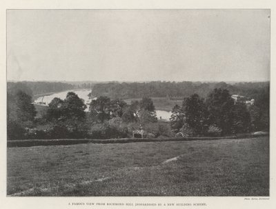 Uma vista famosa de Richmond Hill posta em risco por um novo esquema de construção de English Photographer
