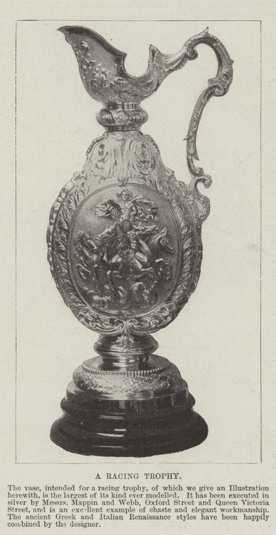 Um troféu de corrida de English Photographer