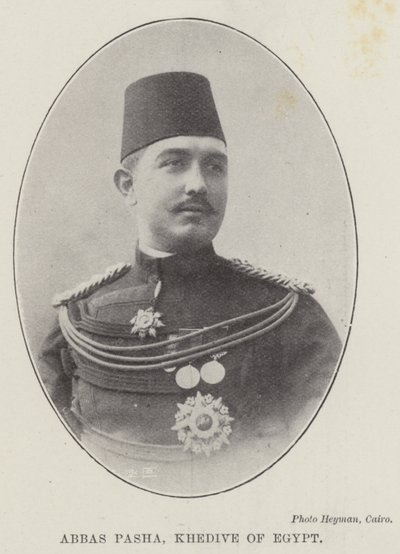 Abbas Pasha, quediva do Egito de English Photographer