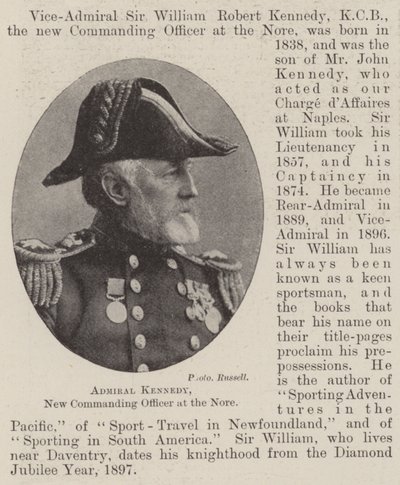 Almirante Kennedy, Novo Comandante do Nore de English Photographer
