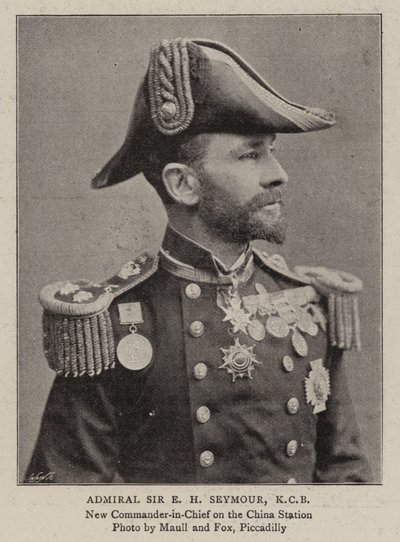 Almirante Sir EH Seymour, KCB de English Photographer