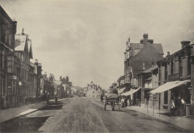 Aldeburgh, High Street (foto a p/b) de English Photographer