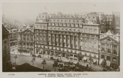 Aldwych, Strand Theater, Hotel Waldorf, Teatro Aldwych, Londres de English Photographer