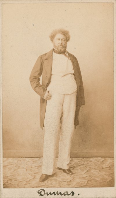 Alexandre Dumas, escritor de English Photographer