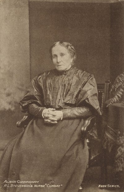 Alison Cunningham, enfermeira de infância de Robert Louis Stevensons de English Photographer