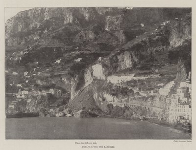 Amalfi depois do desabamento de English Photographer