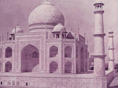 Outra vista do Taj Mahal de English Photographer