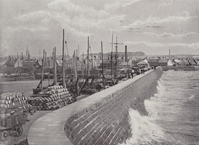 Arbroath, o muro de proteção de English Photographer