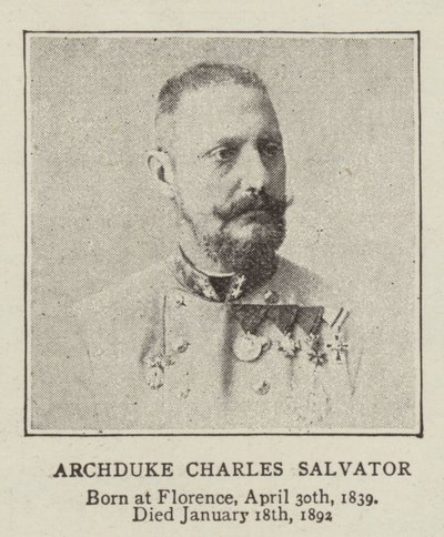 Arquiduque Charles Salvator de English Photographer