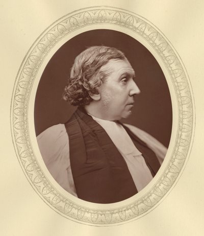 Archibald Campbell Tait, o arcebispo de Canterbury de English Photographer