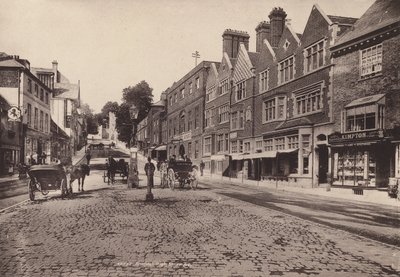 Arundel: High Street (foto a p/b) de English Photographer