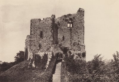 Arundel: The Castle Keep (foto p/b) de English Photographer