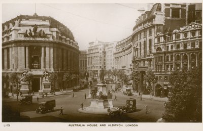 Casa da Austrália e Aldwych, Londres de English Photographer