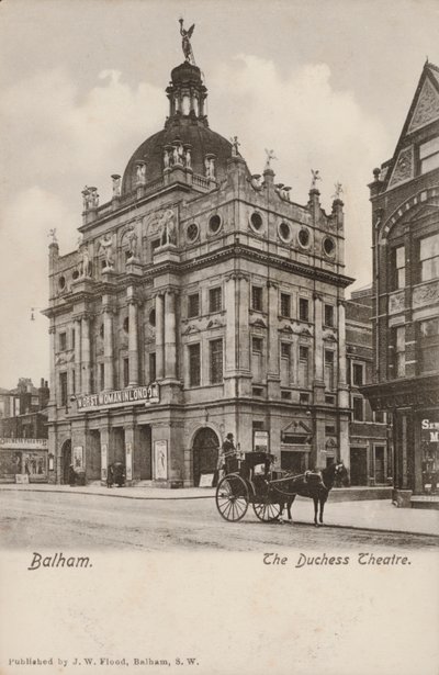 Balham, Londres, The Duchess Theatre (foto a p/b) de English Photographer