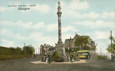 Batalha de Langside Monument, Glasgow (foto a cores) de English Photographer