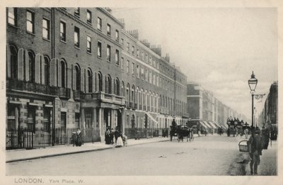 Bedford College, York Place, Londres (foto a p/b) de English Photographer