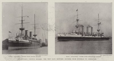 Belleville v Scotch Boilers, a corrida de testes entre os cruzadores de Spithead até Gibraltar de English Photographer