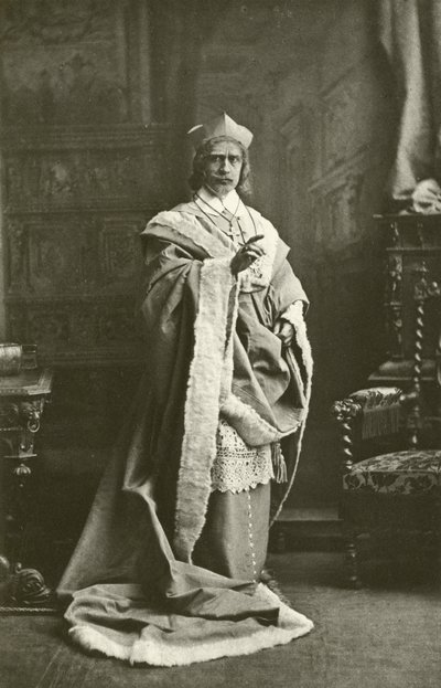 Booth como Richelieu (gravura) de English Photographer