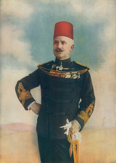 Brevet-Col. Sir Francis Reginald Wingate. Governador Geral do Sudão de English Photographer