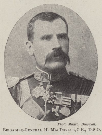 Brigadeiro-general H MacDonald, CB, DSO de English Photographer