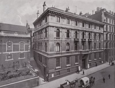 Bíblia britânica e estrangeira Societys House, Queen Victoria Street de English Photographer