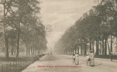 Caminhada Larga, Kensington Gardens de English Photographer