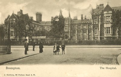 Brompton Hospital, Londres (foto a p/b) de English Photographer