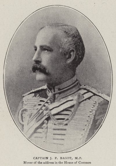 Capitão JF Bagot, MP de English Photographer