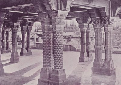 Pilares Esculpidas, Panch-Mahal, Futtehpur-Sikri de English Photographer