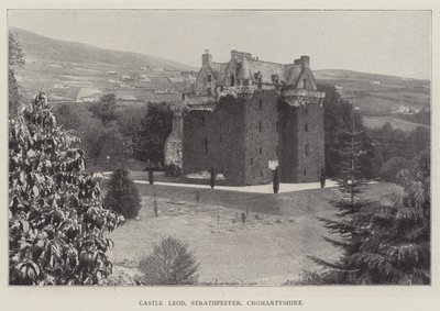 Castelo Leod, Strathpeffer, Cromartyshire de English Photographer
