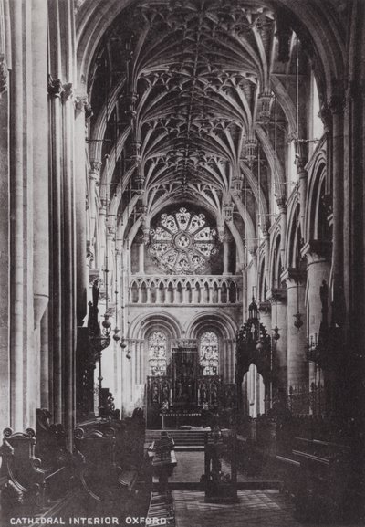 Interior catedral, oxford de English Photographer
