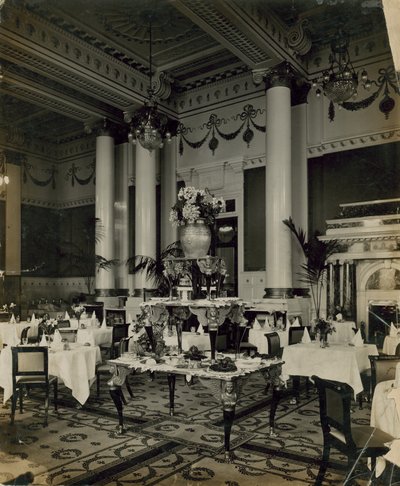 Cecil Hotel, Londres, sala de jantar de English Photographer