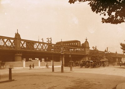 Charing Cross Bridge, em Londres de English Photographer