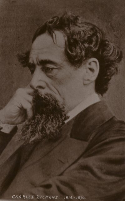 Charles Dickens (1812-1870), romancista inglês de English Photographer