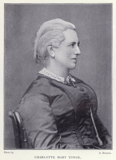 Charlotte Mary Yonge (foto a p/b) de English Photographer