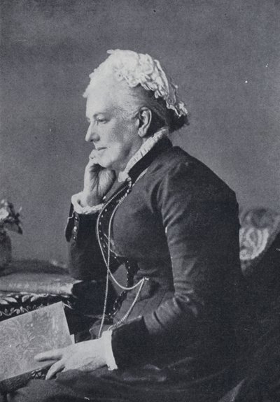 Charlotte Mary Yonge (foto a p/b) de English Photographer