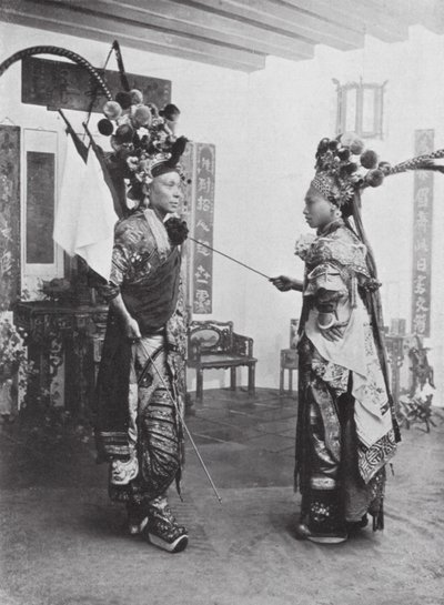 Atores chineses (foto a p/b) de English Photographer