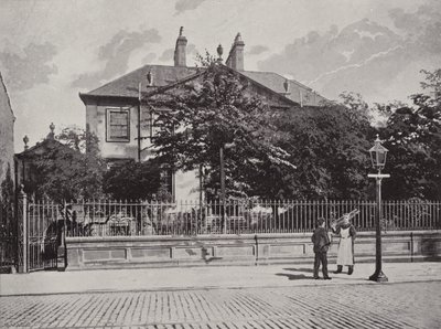 Christopher Norths Early Home, Paisley de English Photographer
