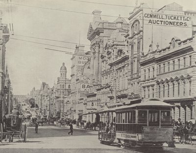 Collins Street, Melbourne de English Photographer