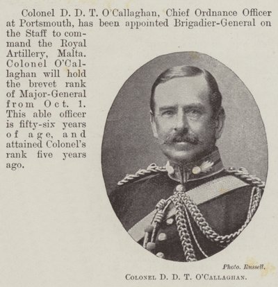 Coronel DDT OCallaghan de English Photographer