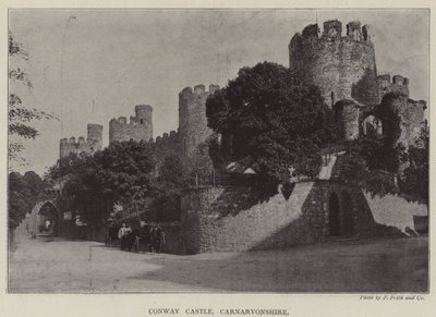 Conway Castle, Carnarvonshire de English Photographer