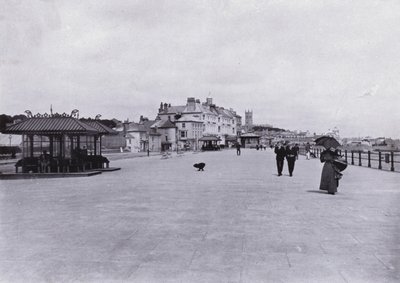 Cornwall: A Promenade, Penzance (foto a p/b) de English Photographer